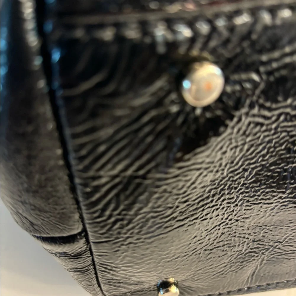 Kate Spade Large Black Leather Satchel/Tote